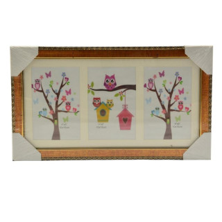 Ramka na 3 zdjęcia 10x15cm K1504B-068